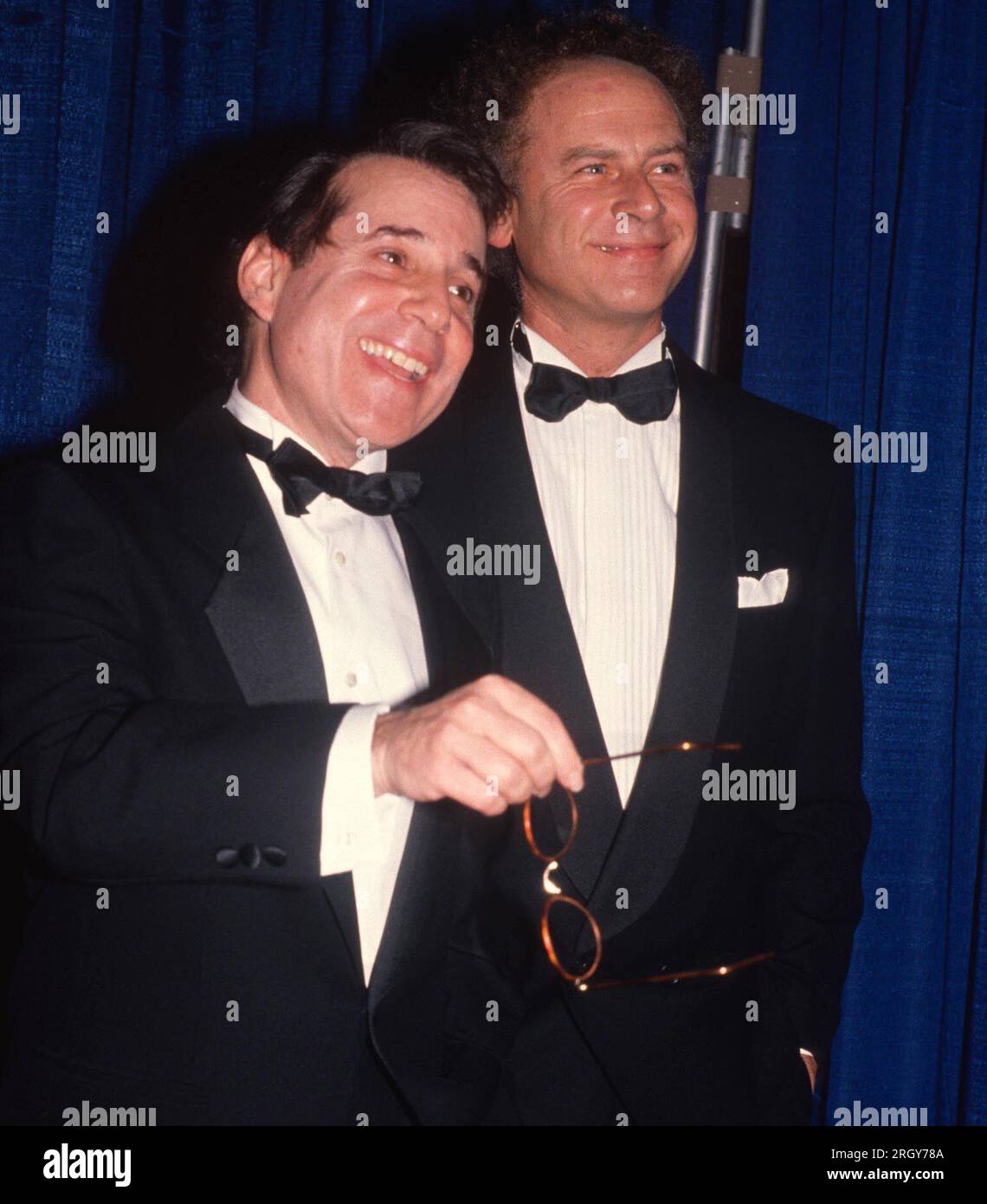 1987Paul Simon Art Garfunkel crediti: John Barrett/PHOTOlink/MediaPunch Foto Stock