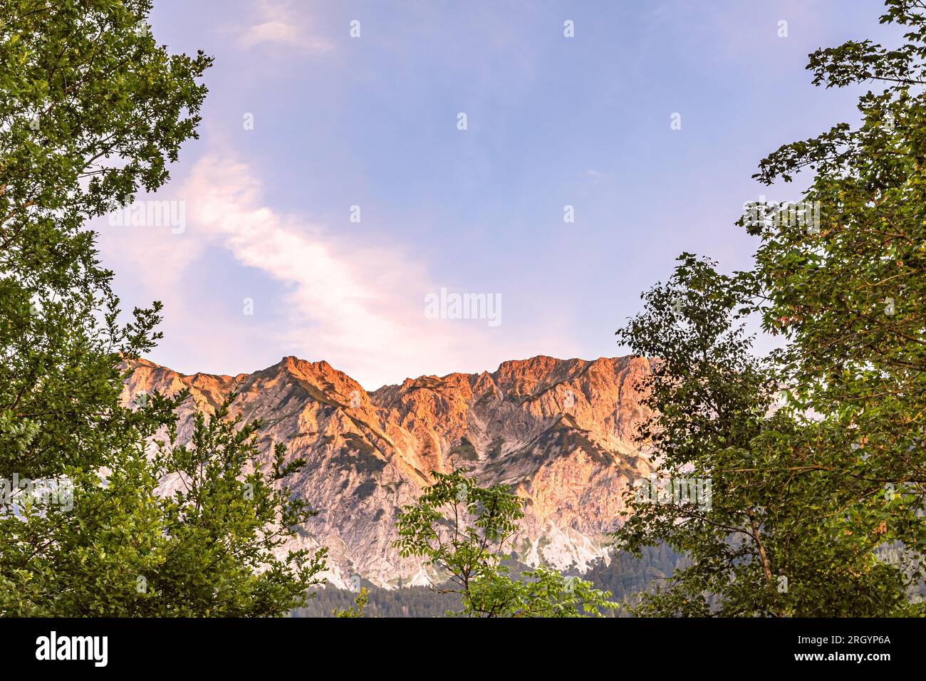 AUSTRIA : TIROL - EHRWALDER SONNENSPITZE Foto Stock