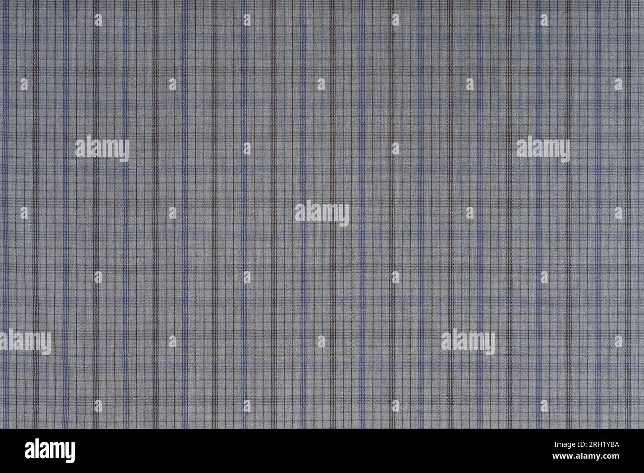 Tessuto a scacchi grigio, motivo tartan. Tessuto camicia, tessuto tovagliato, tela a quadri in lino, motivo a quadri scozzese classico. Sfondo, wallpape Foto Stock