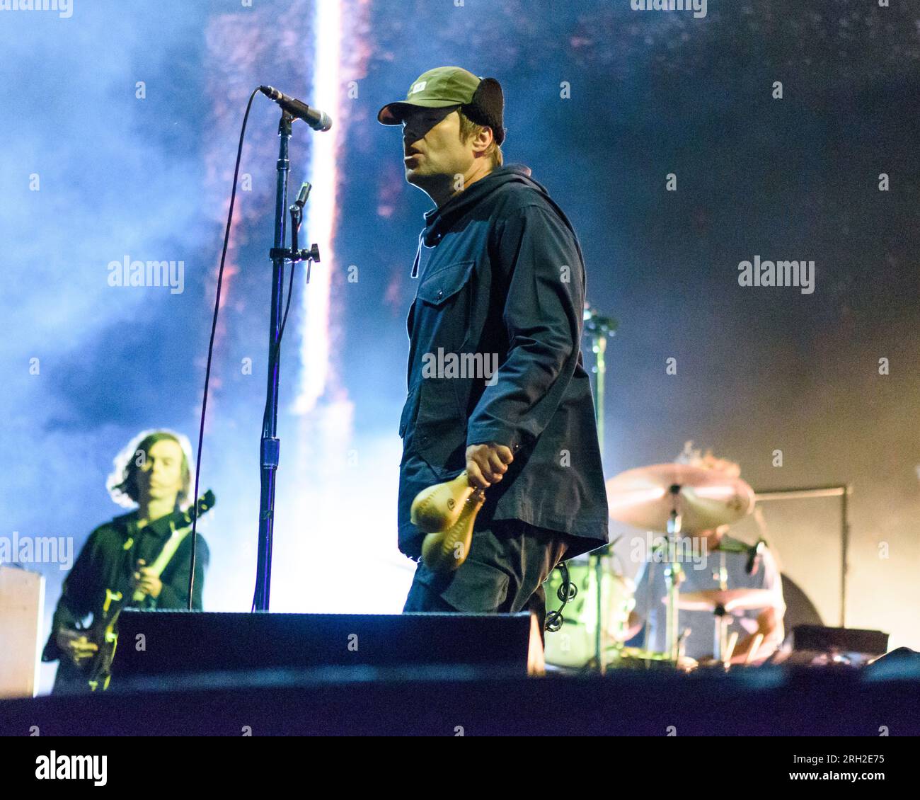 Boardmasters Festival, Newquay - Liam Gallagher headliner sabato sera in un'esclusiva britannica per il festival della Cornovaglia. Sabato 12 agosto. Credit Graham Tarrant/Alamy Live News Foto Stock