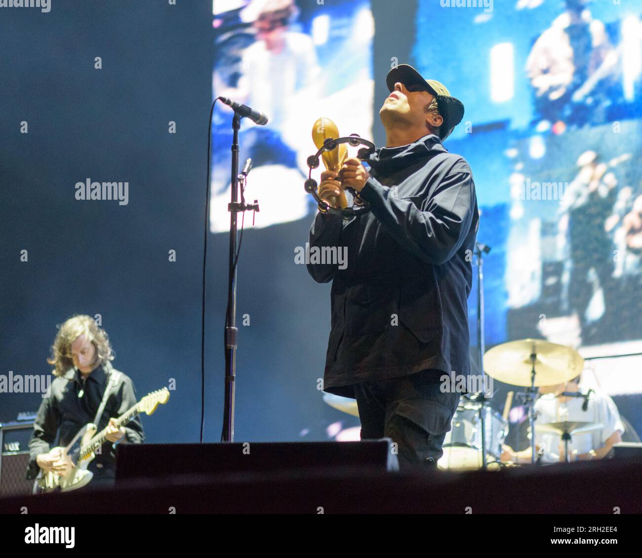 Boardmasters Festival, Newquay - Liam Gallagher headliner sabato sera in un'esclusiva britannica per il festival della Cornovaglia. Sabato 12 agosto. Credit Graham Tarrant/Alamy Live News Foto Stock