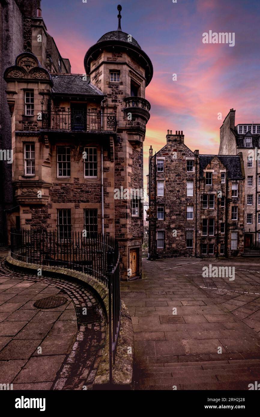 Il Museo degli scrittori, Edimburgo Foto Stock