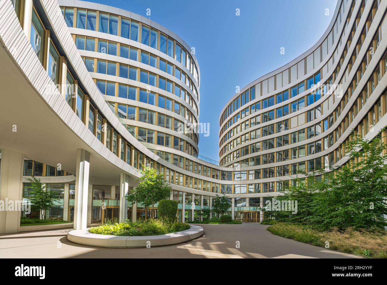 Sede centrale di BNP Paribas Fortis a Bruxelles Foto Stock