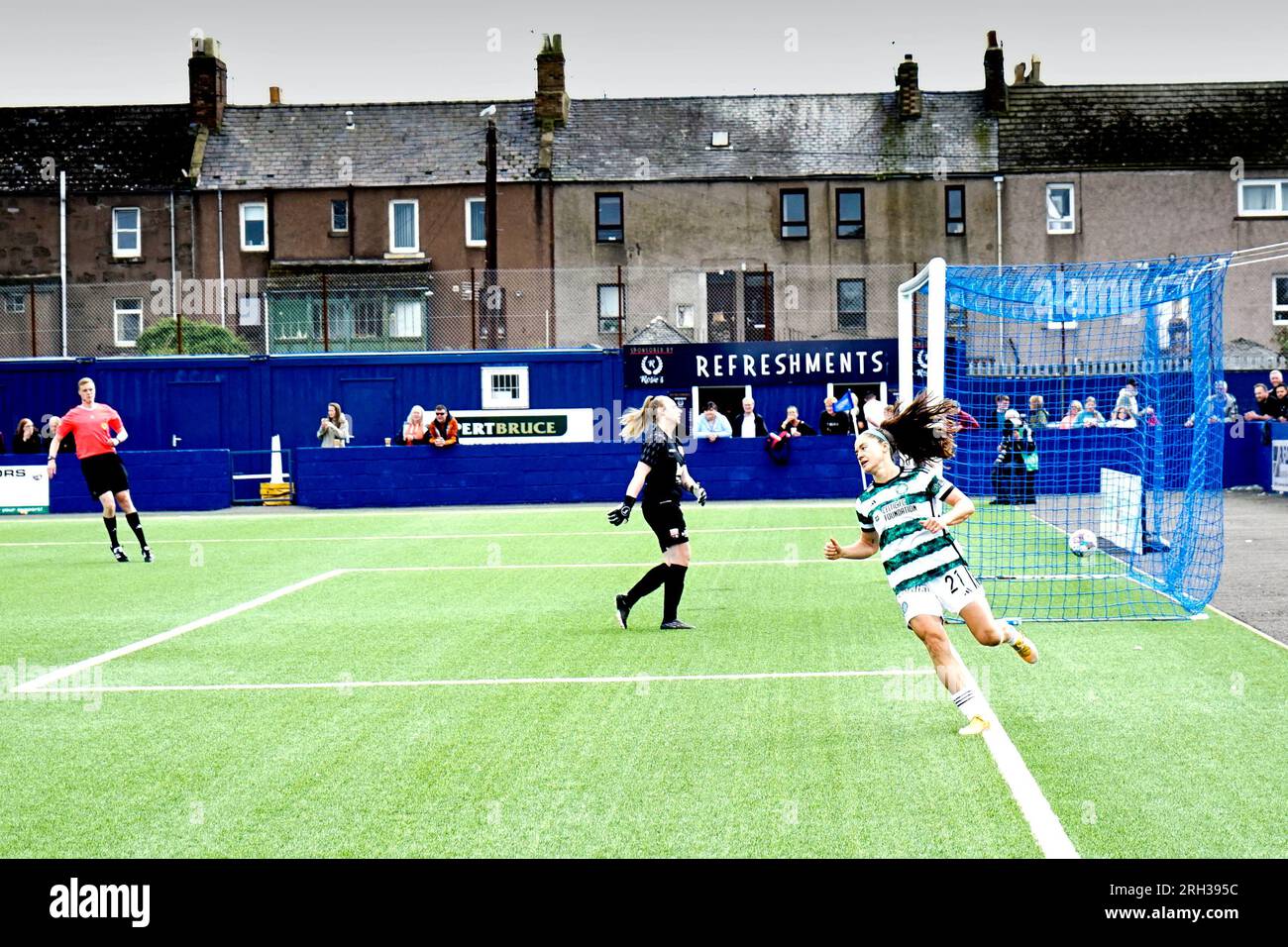 SWPL Montrose contro Celtic Women's football Foto Stock