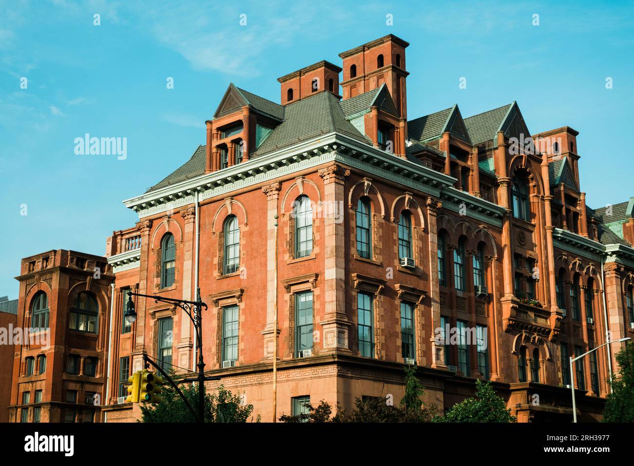 Architettura a Prospect Heights, Brooklyn, New York Foto Stock