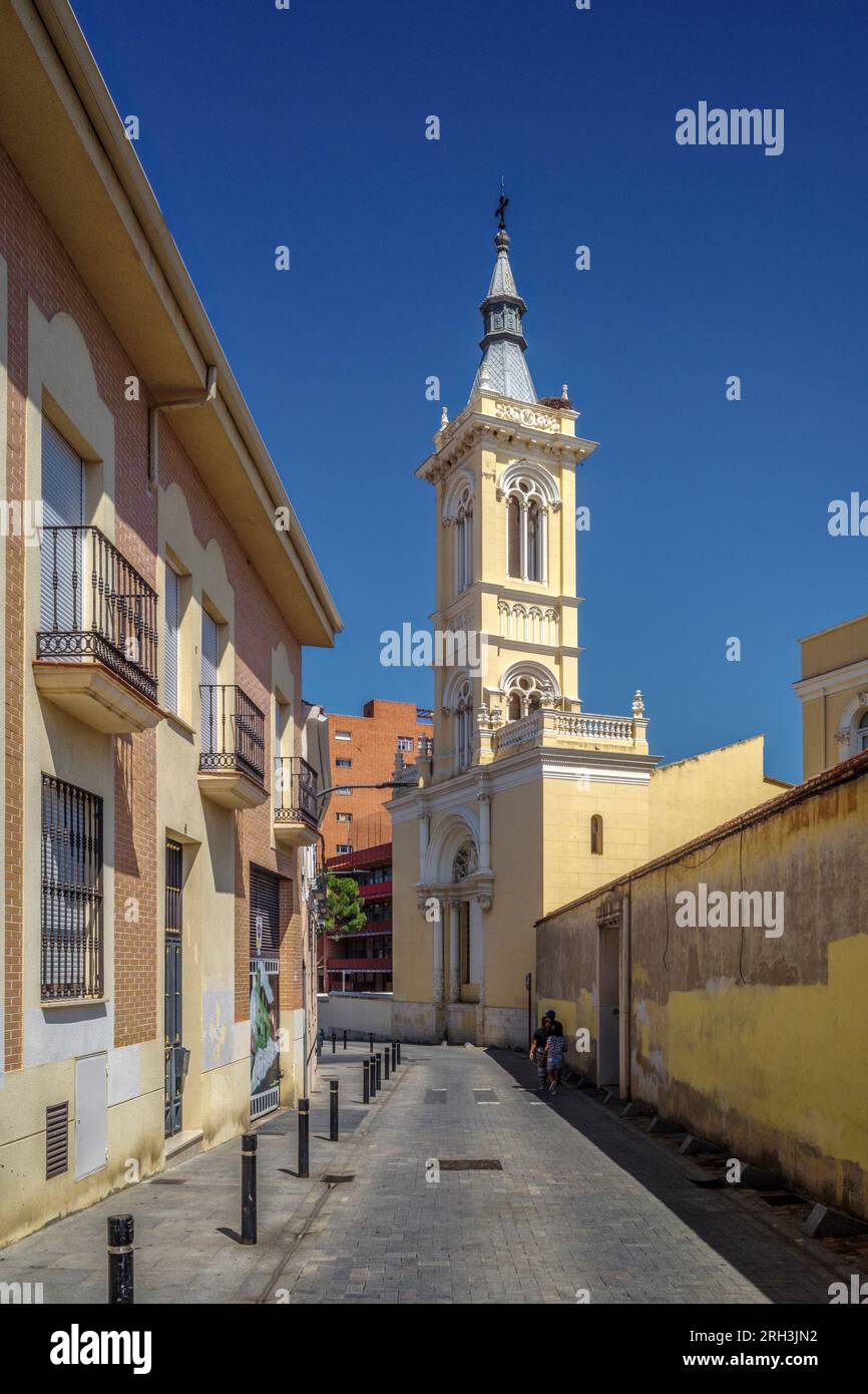 Marista Champagnat, scuola concertata per l'istruzione infantile, primaria e secondaria in via Pedro Pascual nella città di Guadalajara, Spagna, Europa. Foto Stock