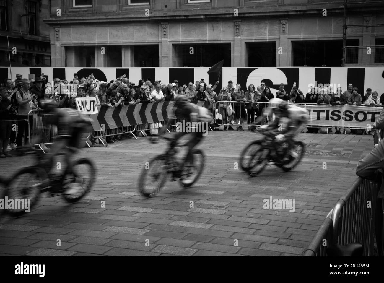 Mens Road Race World Championships, Glasgow, agosto 2023 Foto Stock