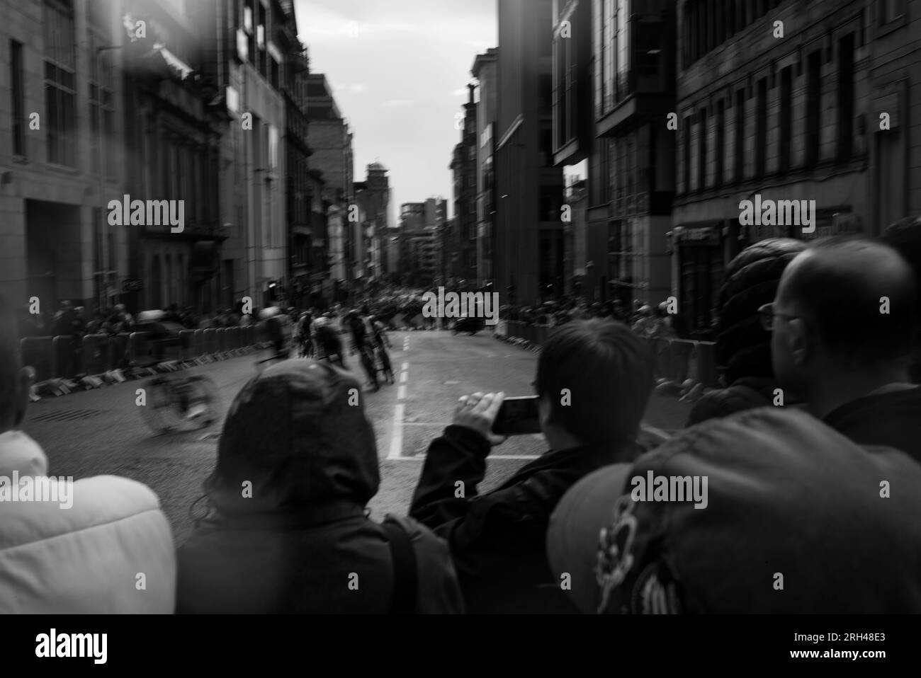 Mens Road Race World Championships, Glasgow, agosto 2023 Foto Stock