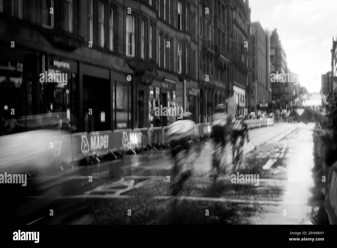 Mens Road Race World Championships, Glasgow, agosto 2023 Foto Stock