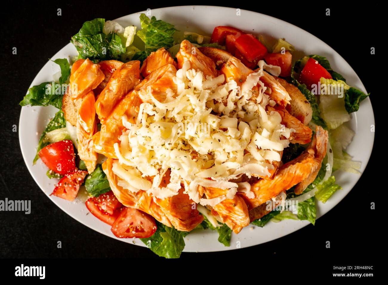 Insalata di pollo di bufala Foto Stock