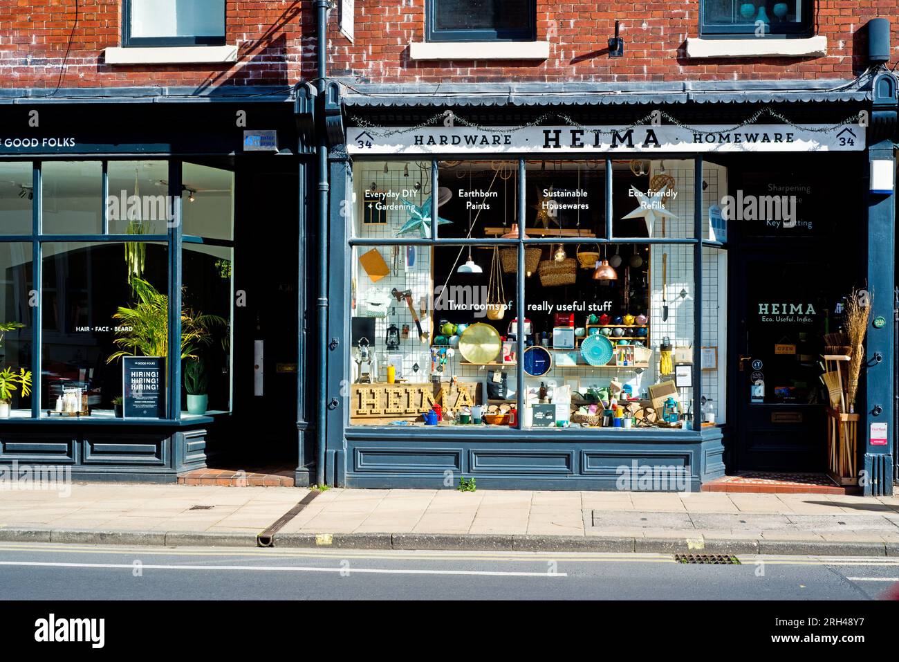 Hardware Shop, Gillygate, York, Yorkshire, Inghilterra Foto Stock