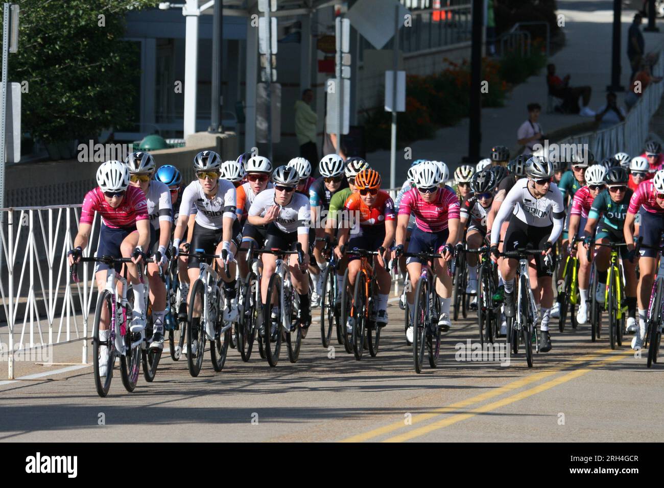 USA Cycling Pro Championships 2023 che si tiene a Knoxville, Tennessee, USA. Ciclismo femminile Foto Stock