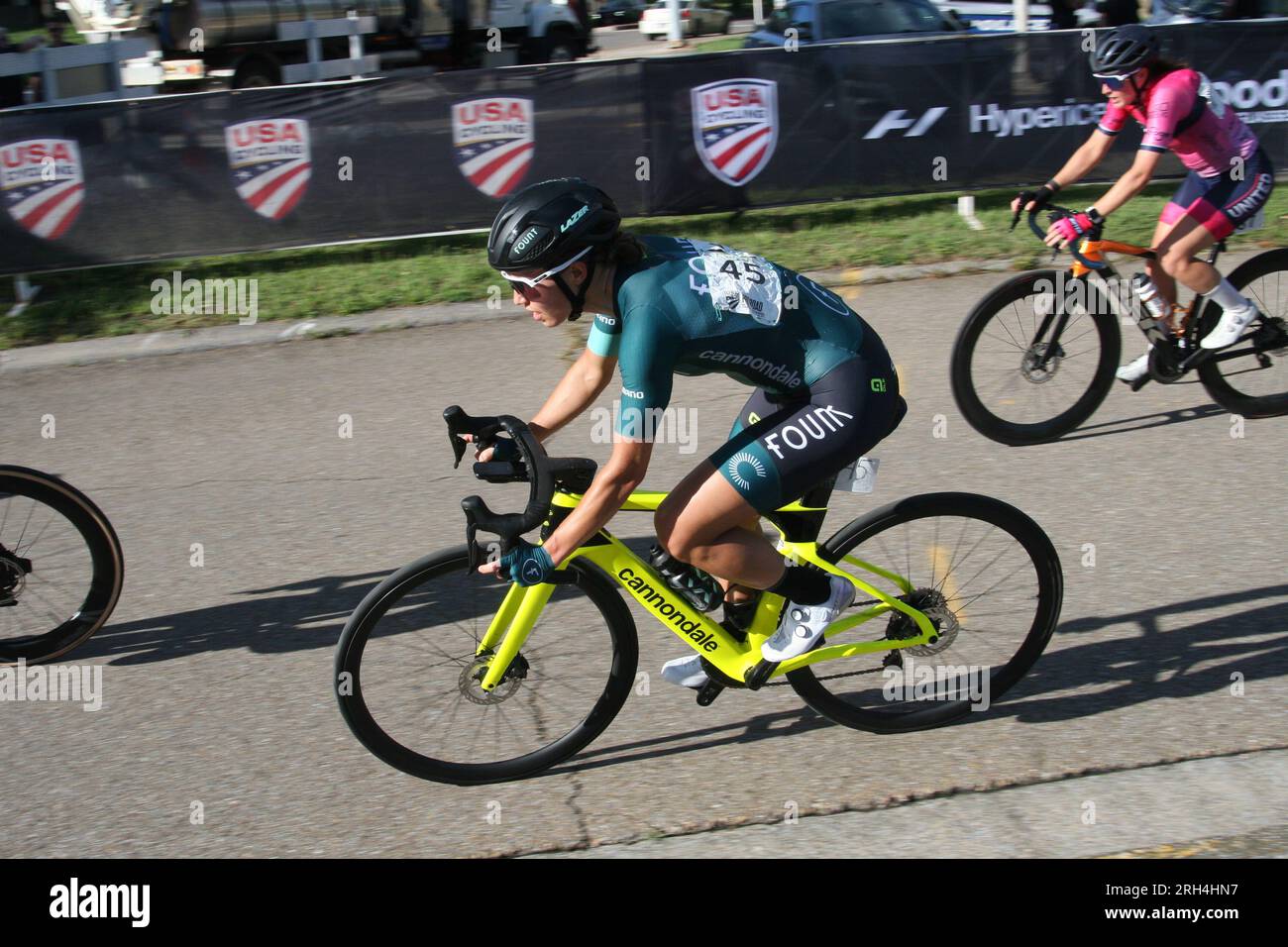 USA Cycling Pro Championships 2023 che si tiene a Knoxville, Tennessee, USA. Ciclismo femminile Foto Stock