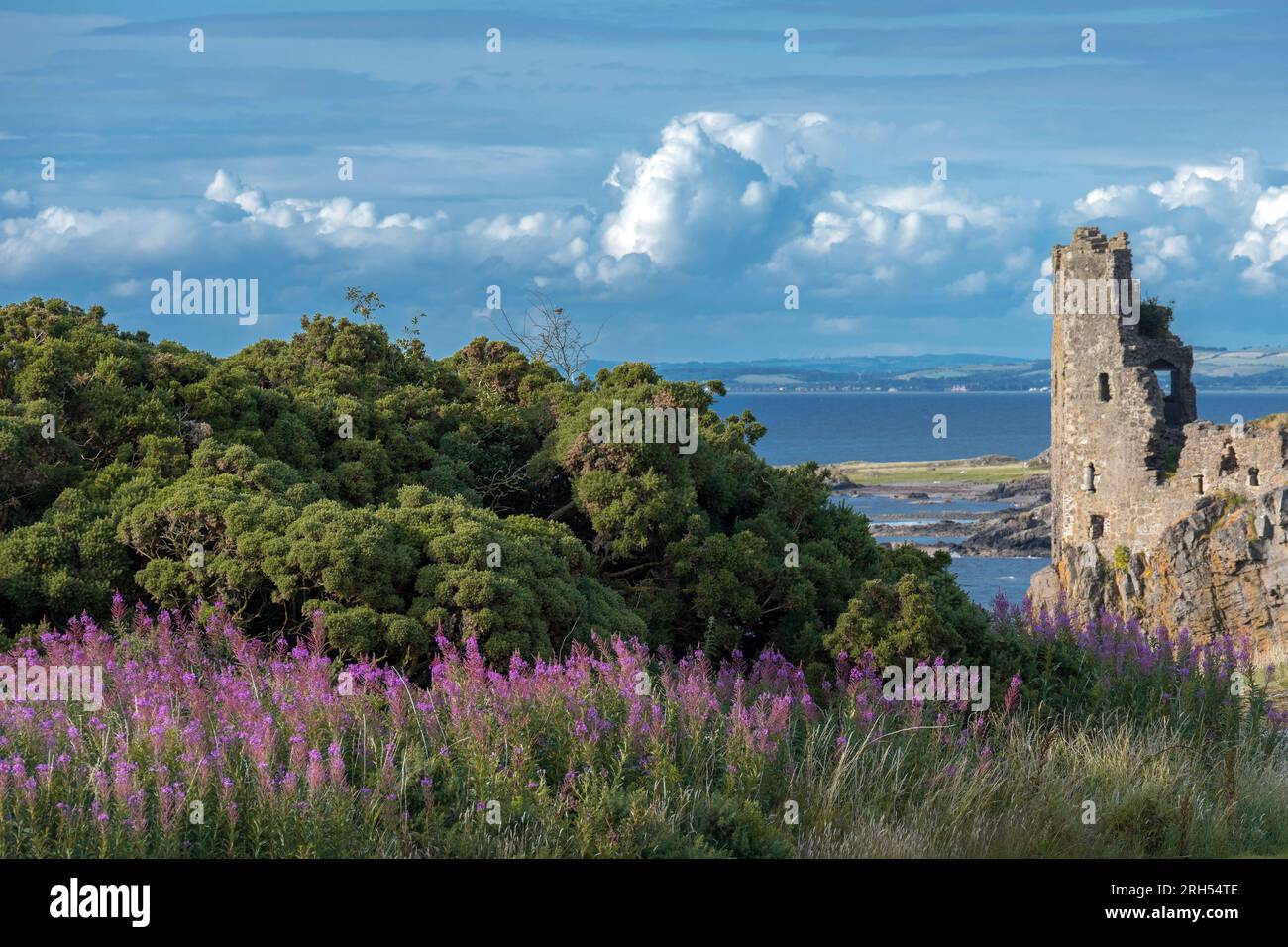 Dunure Castle, Ayr, Ayrshire, Scozia, Regno Unito Foto Stock