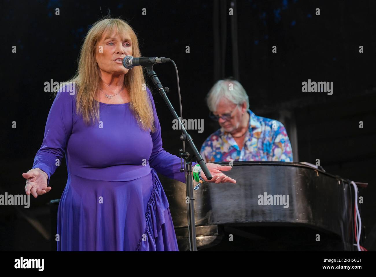 Gli Strawbs si esibiscono al loro concerto di addio. Fairports Cropredy Convention. 11 agosto 2023 Foto Stock