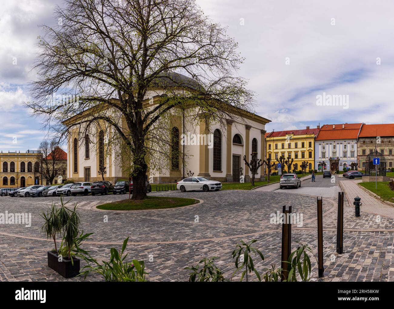 Levoca, Slovacchia - 05 maggio 2023: Levoca è una città della Slovacchia orientale nella regione di Presov. Foto Stock