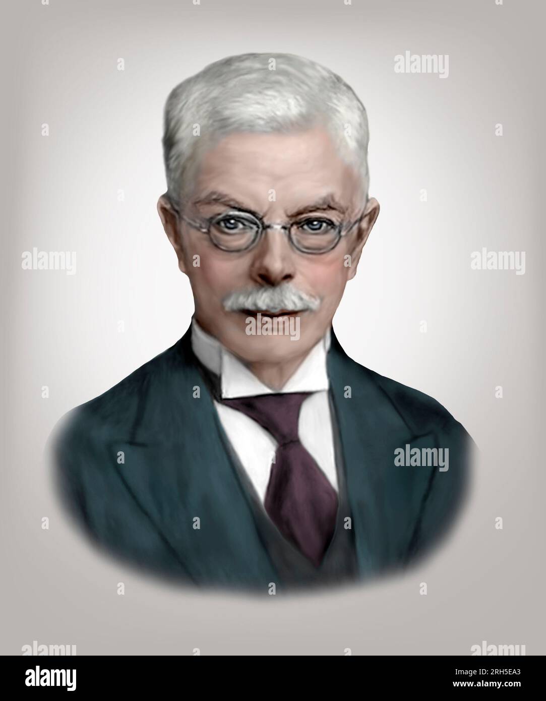 Pieter Zeeman 1865-1943 fisico olandese Foto Stock