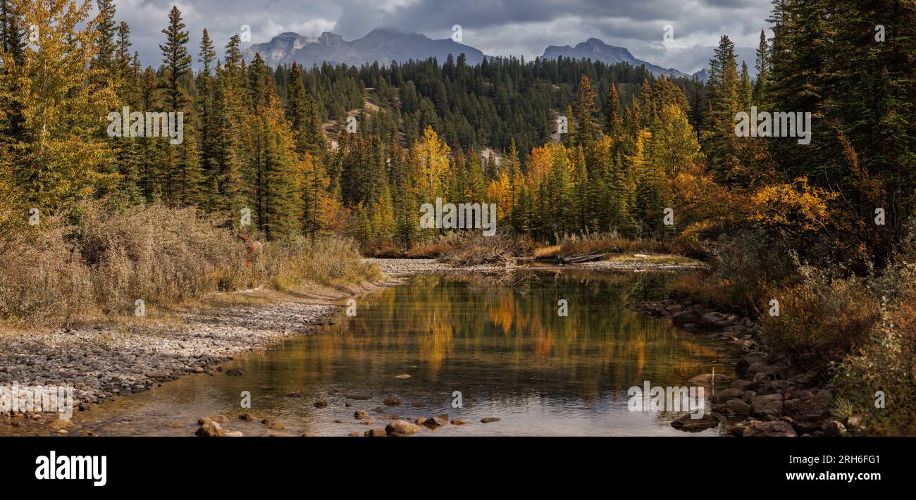Banff and Jasper National Parak in Alberta, Canada Foto Stock