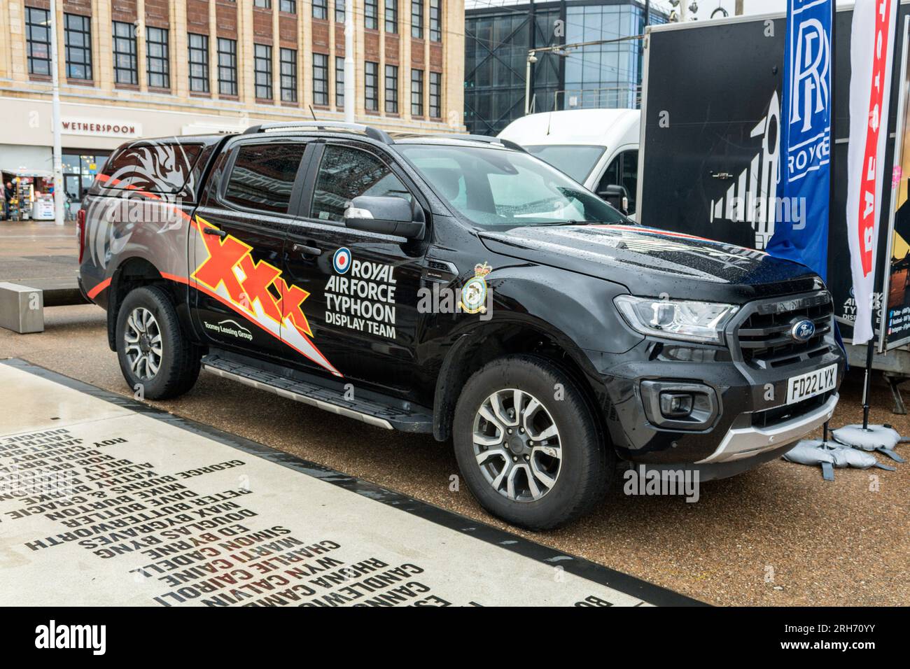 Ford Ranger. Blackpool Air Show 2023. Foto Stock
