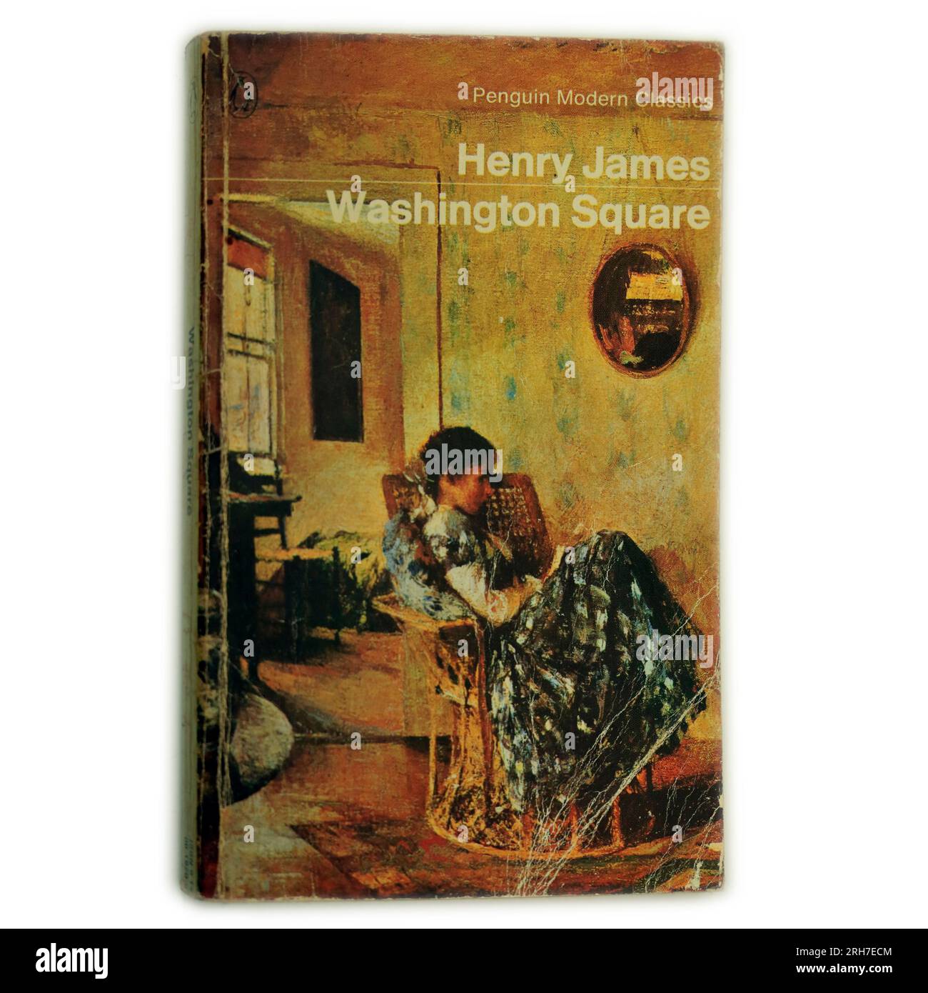 Henry James - Washington Square. Copertina del libro cartaceo. Studio configurato con sfondo bianco Foto Stock