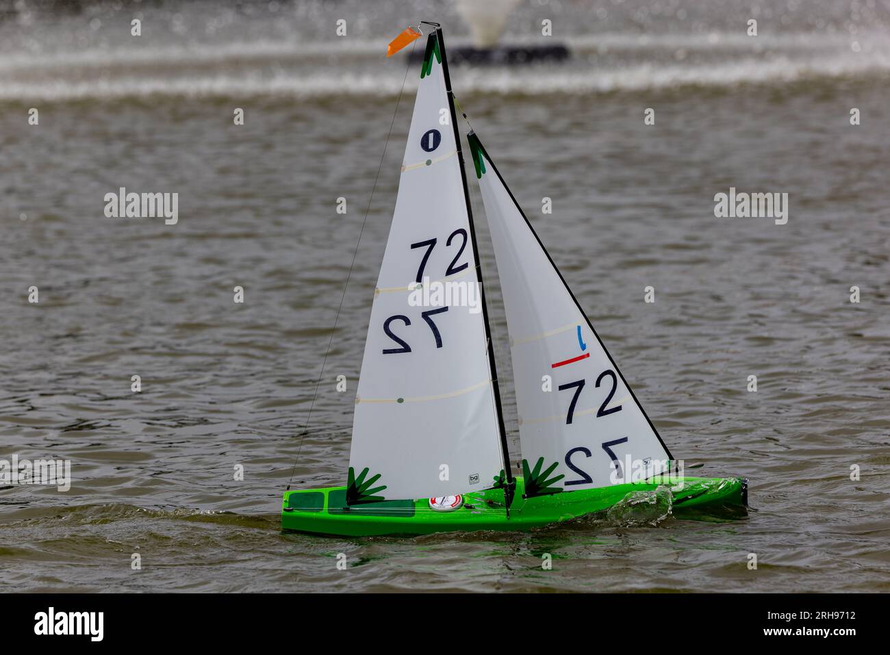 Gare di yacht IOM Foto Stock