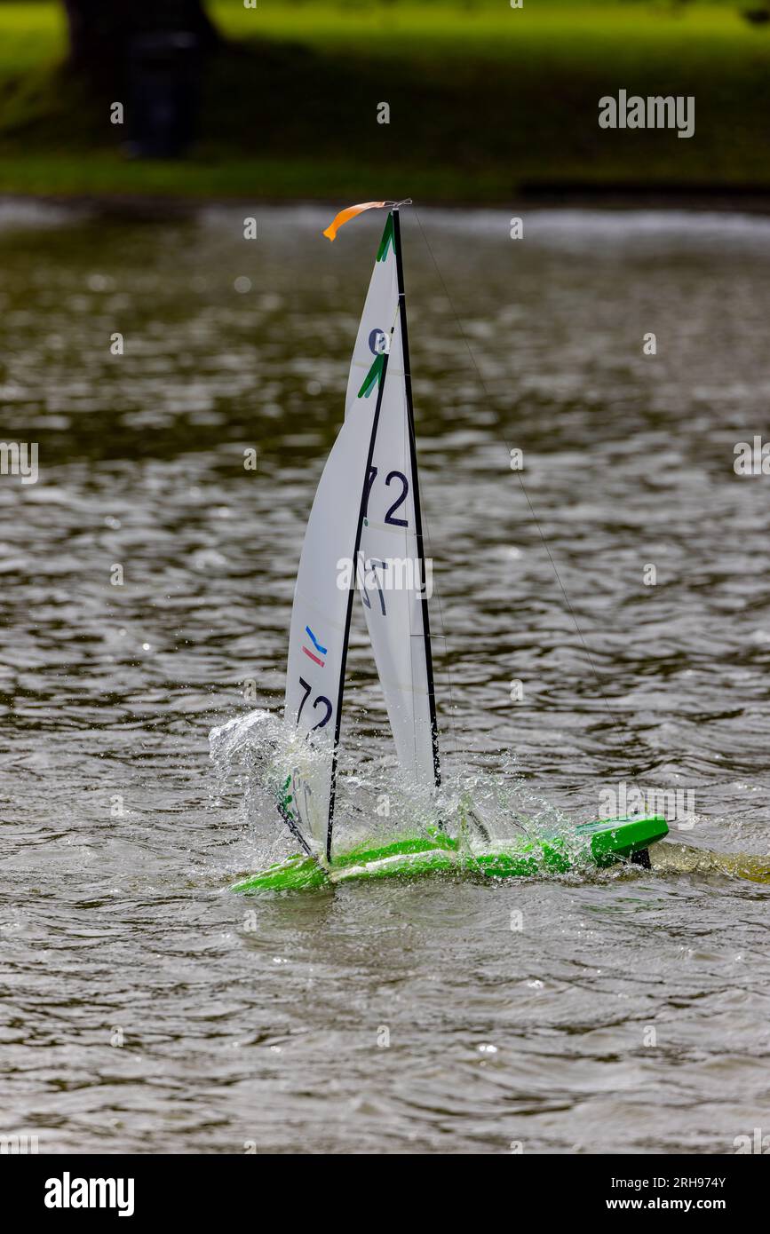 Gare di yacht IOM Foto Stock