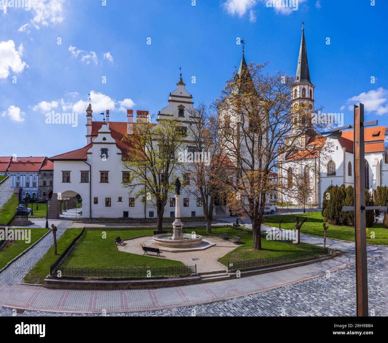 Levoca, Slovacchia - 05 maggio 2023: Levoca è una città della Slovacchia orientale nella regione di Presov. Foto Stock