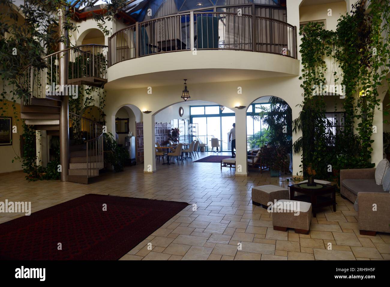 Amirey Hagalil Boutique Spa Hotel sulle montagne della Galilea nel nord di Israele. Foto Stock