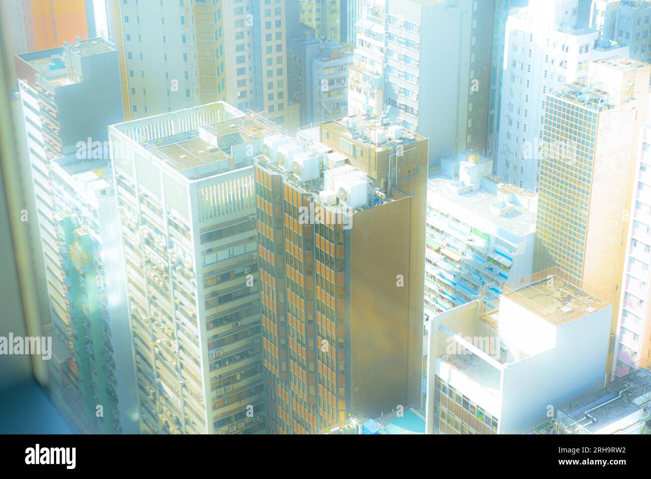 Foto da sogno di Hong Kong in stile Anime Foto Stock