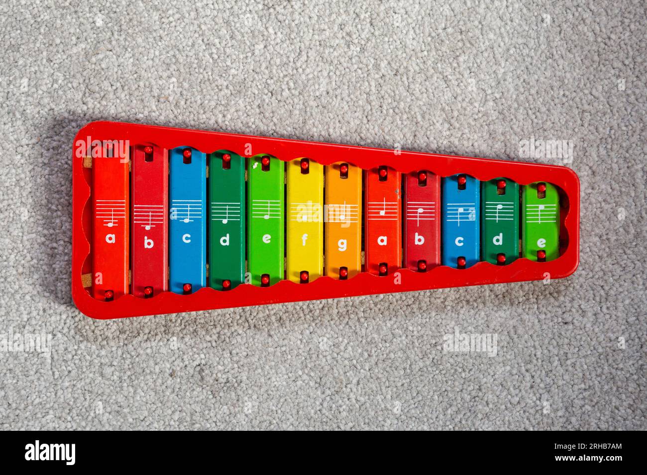 Xilofono Early Learning Centre degli anni '1980 o '1990 Foto Stock