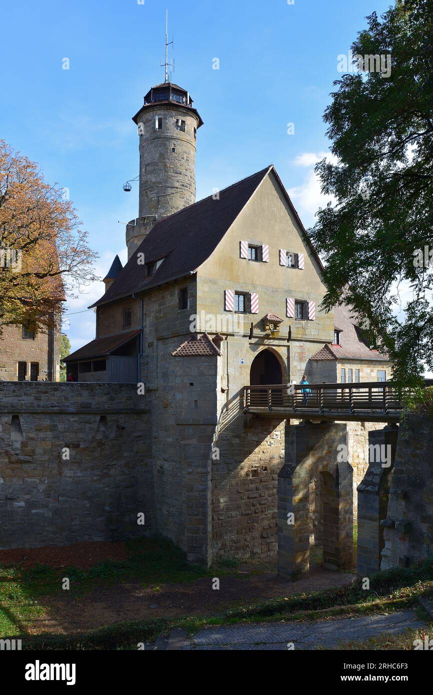 Castello di Altenburg/Castello di Altenburg, Bamberga, Franken/Franconia, Bayern/Baviera, Germania Foto Stock