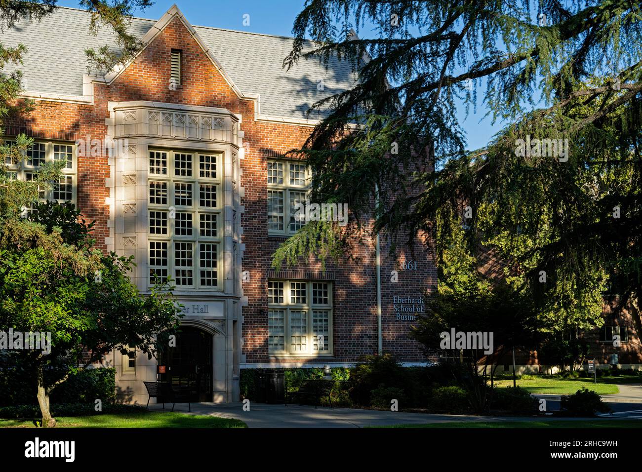 UOP Campus Estate 2023, California Foto Stock
