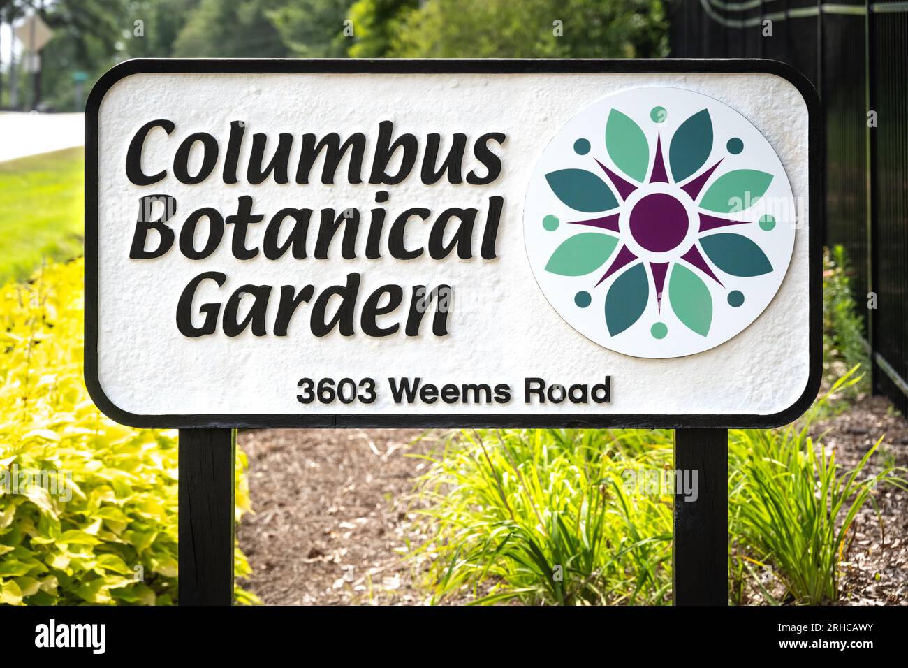 Columbus Botanical Garden a Columbus, Georgia. (USA) Foto Stock