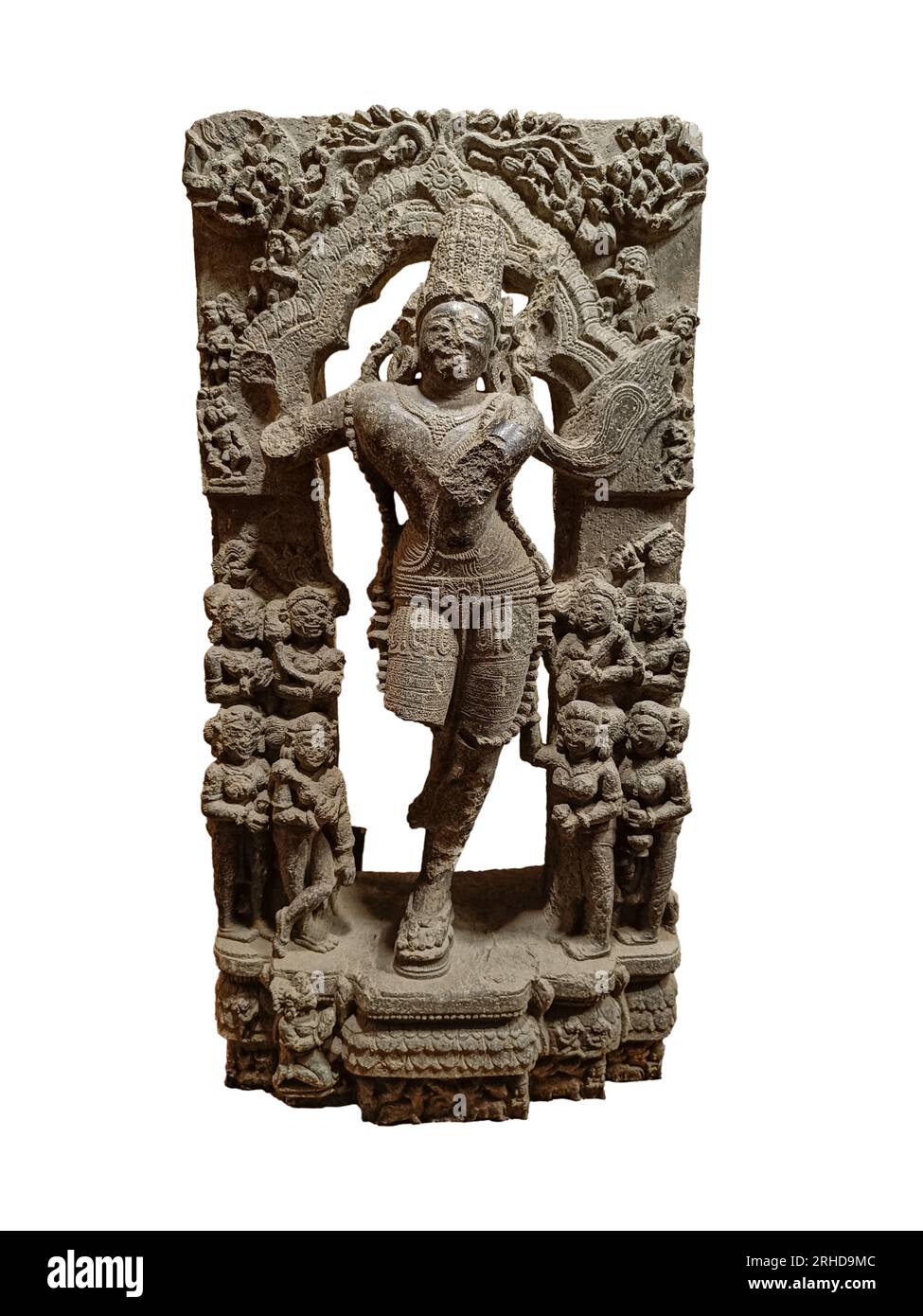 Gopinatha. Gopinath è una forma del dio indù Krishna. È anche uno dei nomi principali di Krishna. Gopinath è associato al gopis (milkmai Foto Stock