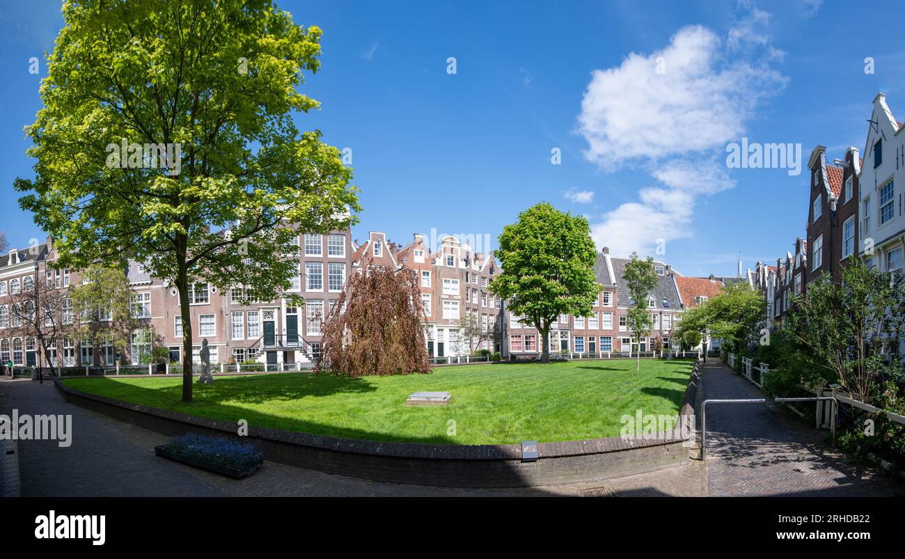 Cortile segreto di Amsterdam Foto Stock