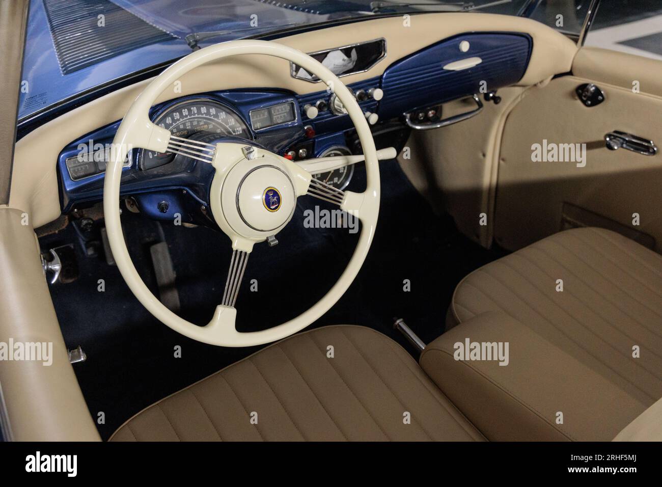 1953 Sunbeam Alpine Mark 1 auto d'epoca roadster Foto Stock