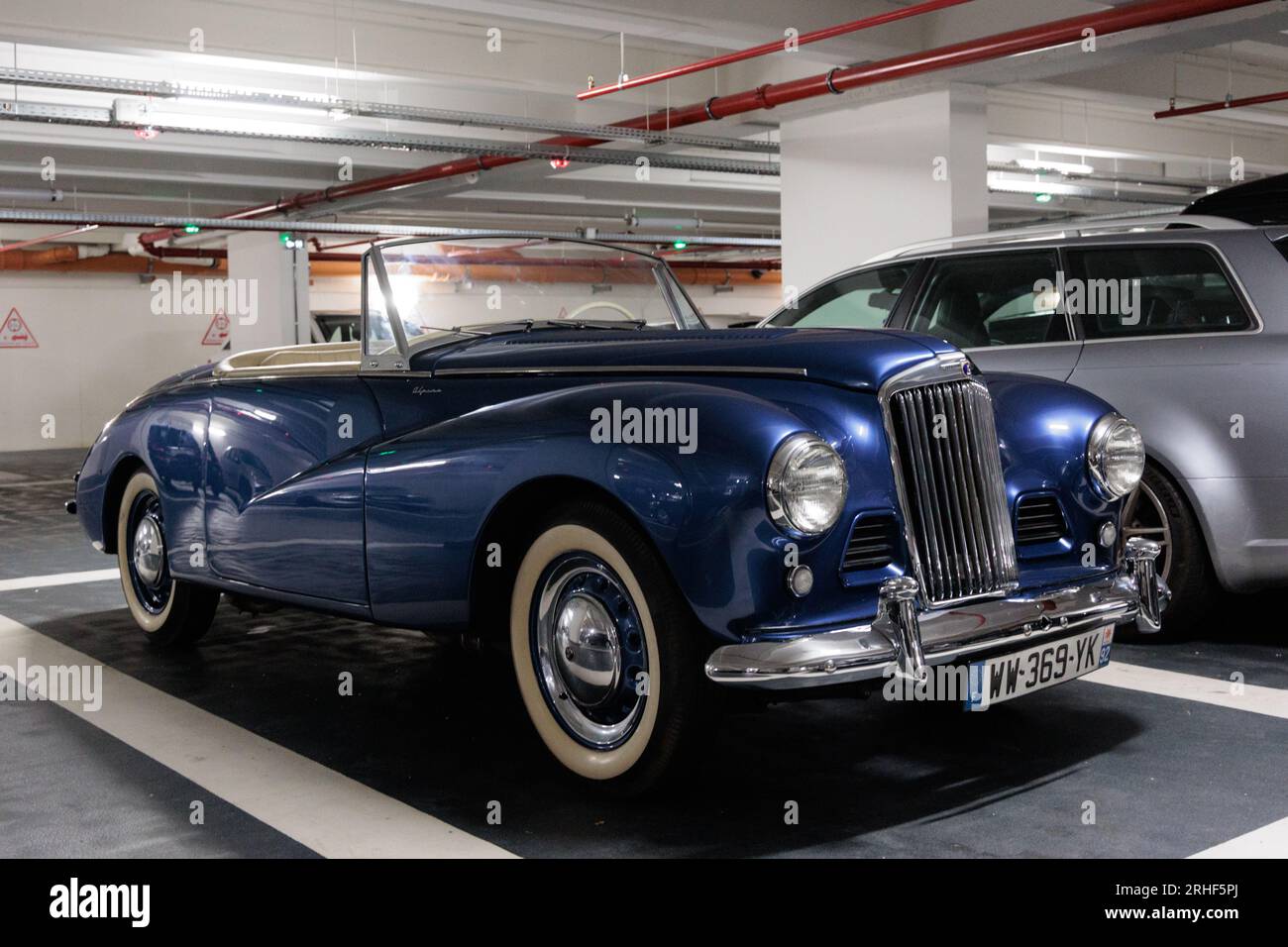 1953 Sunbeam Alpine Mark 1 auto d'epoca roadster Foto Stock