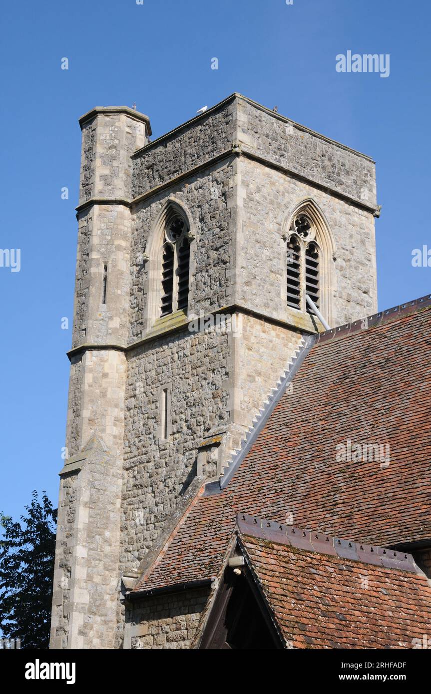 St Mary Church, Thundridge, Hertfordshire Foto Stock