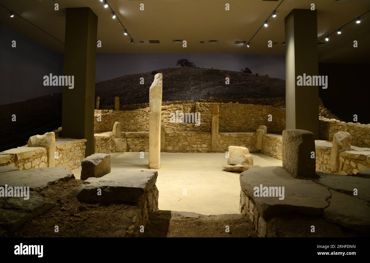 Il Museo Archeologico di Sanliurfa si trova in Turchia. Foto Stock