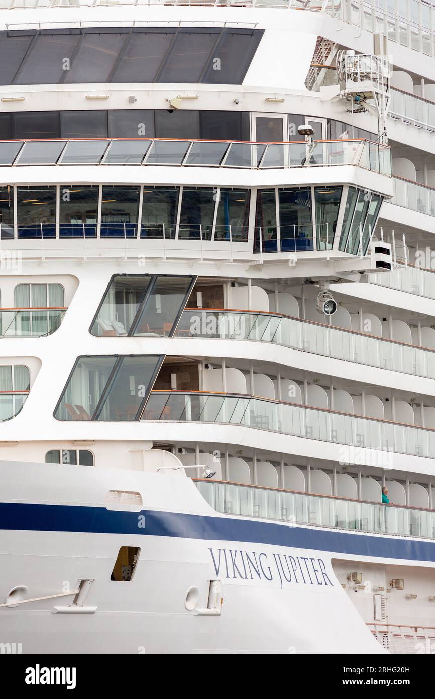 Nave da crociera Viking Jupiter, Stoccolma, Svezia, Scandinavia Foto Stock