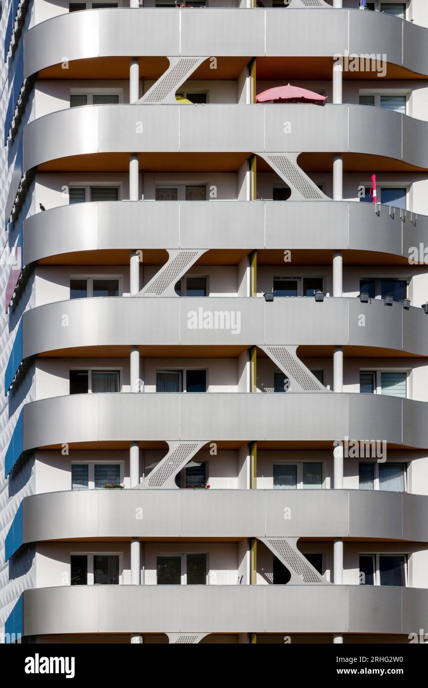 Edificio Residenziale Foto Stock