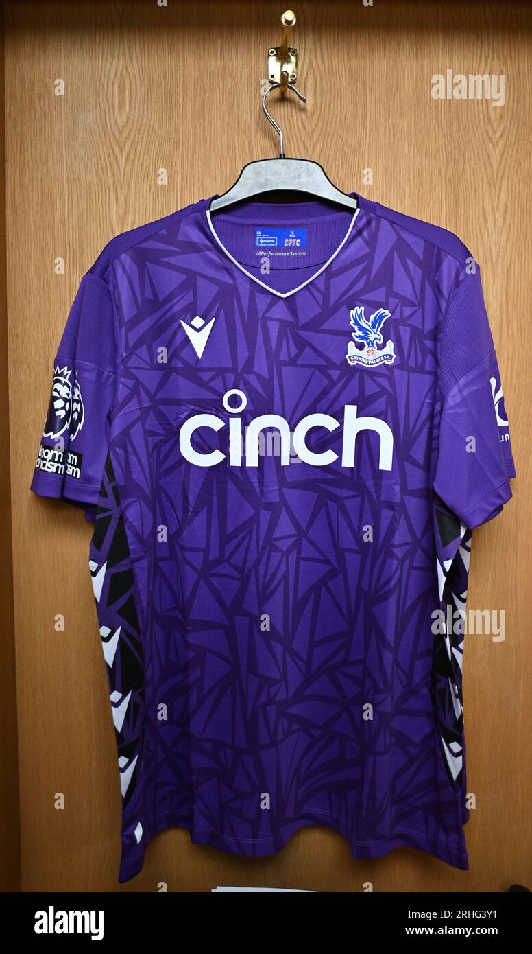 SHEFFIELD, INGHILTERRA - 12 AGOSTO: Maglia portiere del Crystal Palace durante la partita di Premier League tra lo Sheffield United e il Crystal Palace a Bram Foto Stock