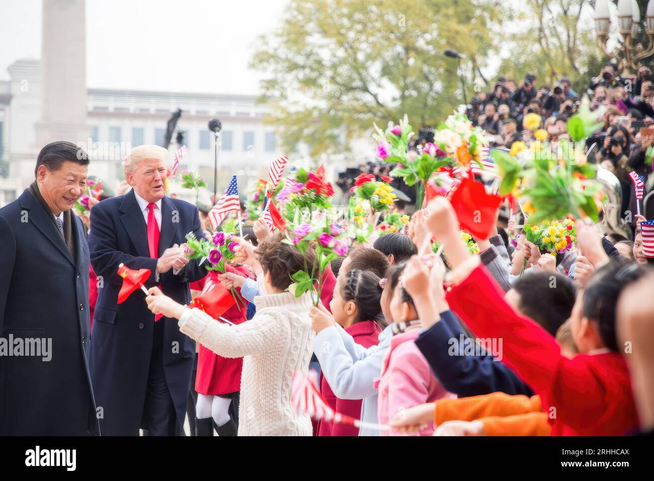 Presidente Donald John Trump Foto Stock