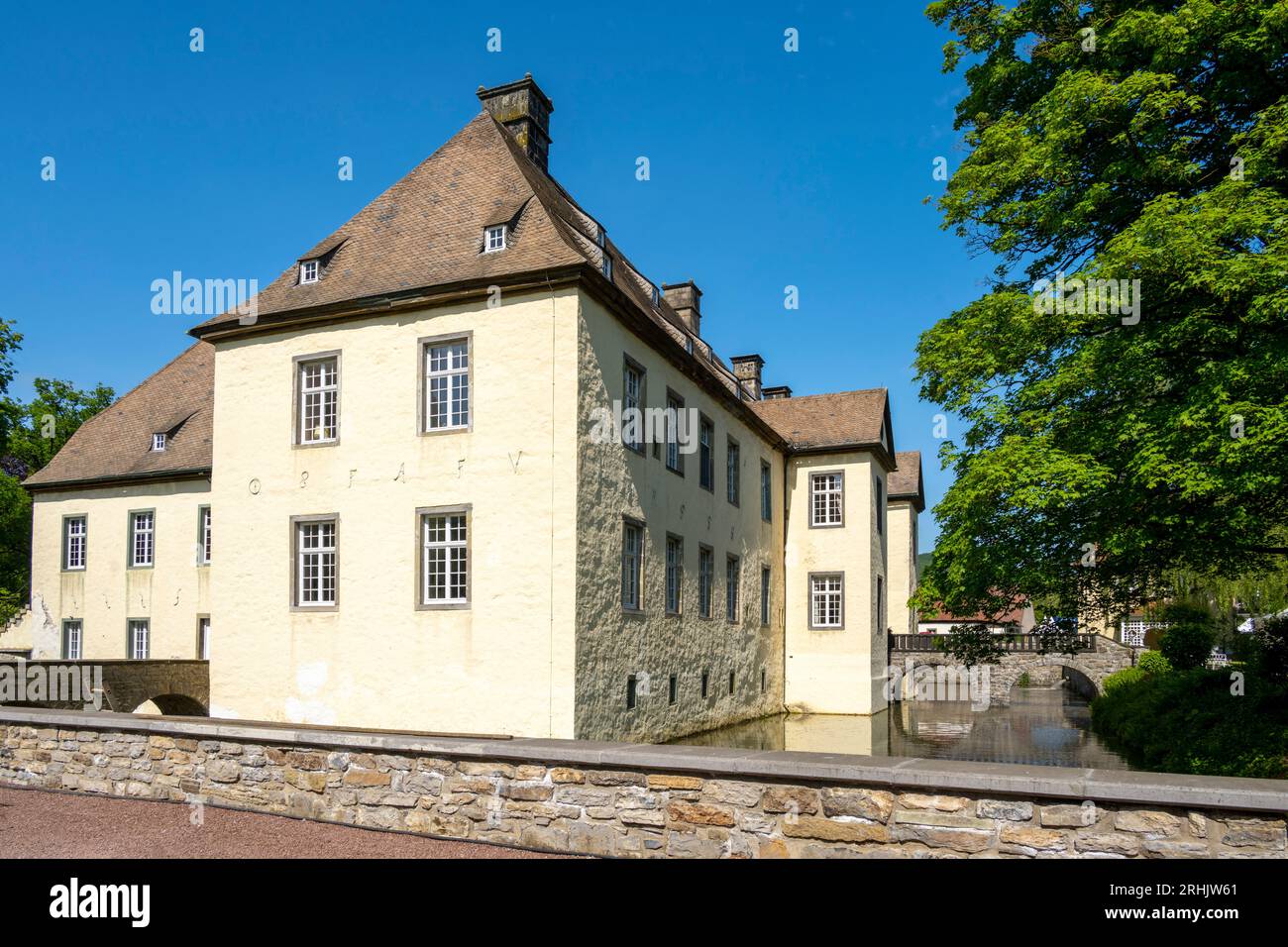 Deutschland, NRW, Märkischer Kreis, Balve, Schloss Wocklum Foto Stock