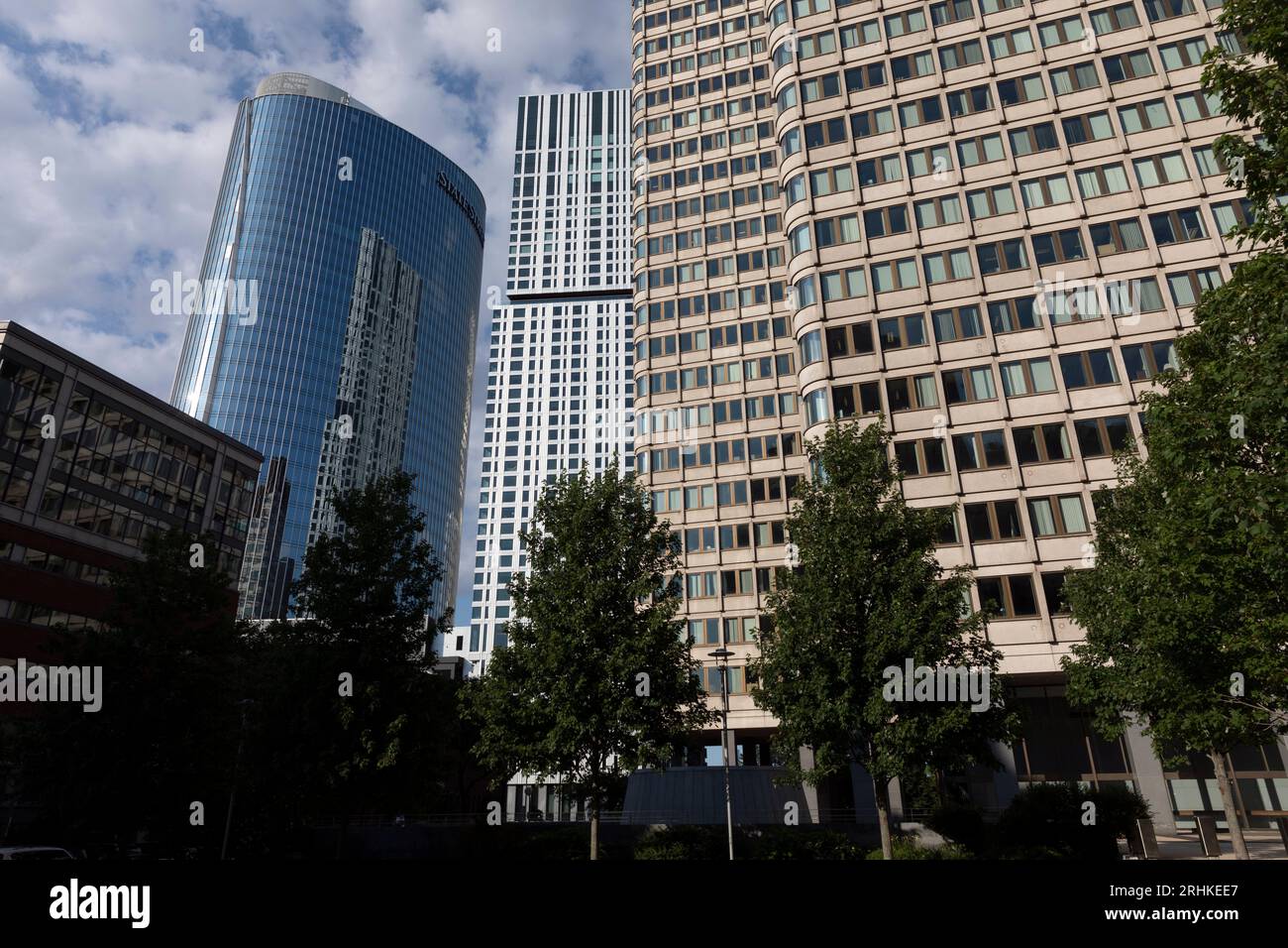 Government Center di Boston, Massachusetts Foto Stock