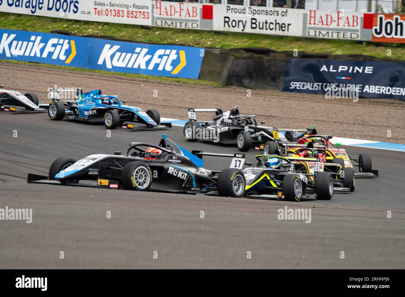 Formula 4 Knockhill domenica Foto Stock