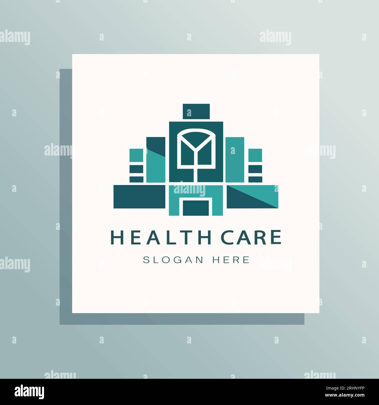 modello di logo aziendale vector health Illustrazione Vettoriale