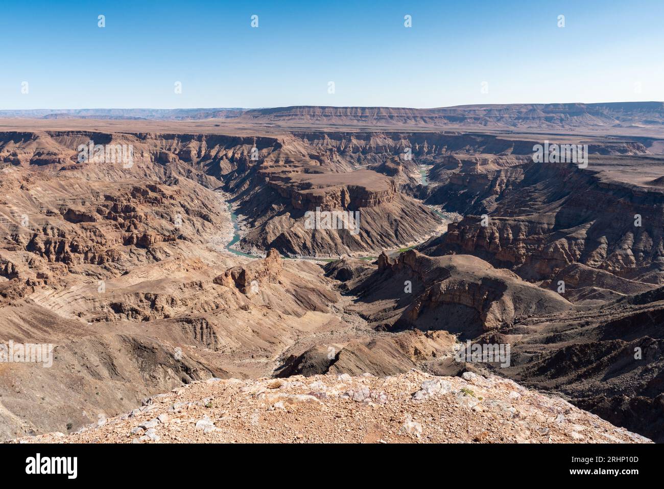 Il Fish River Canyon Foto Stock