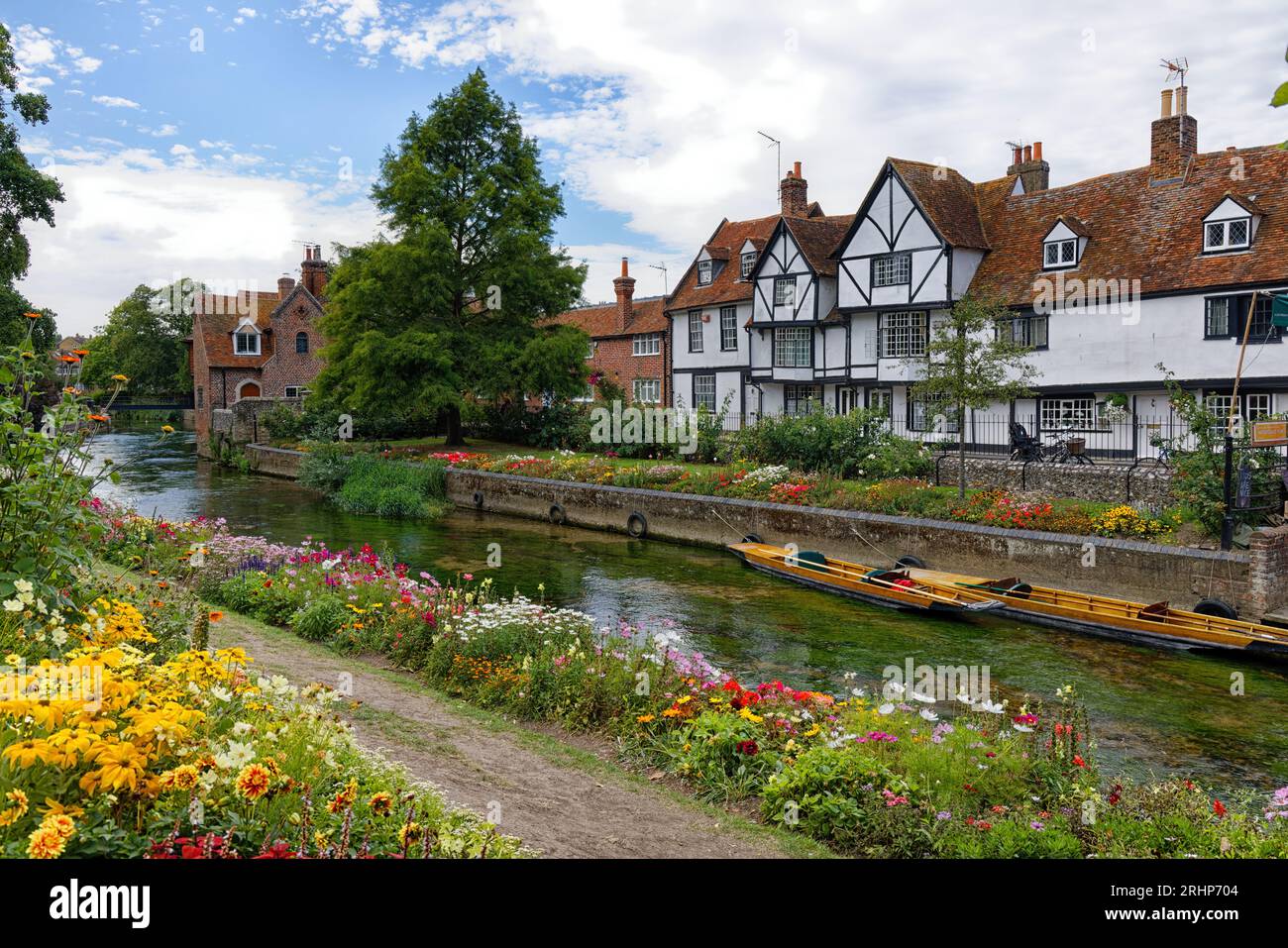 Westgate Gardens Canterbury Kent Inghilterra Regno Unito Foto Stock