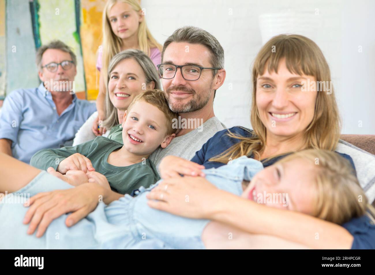 Generazioni Foto Stock